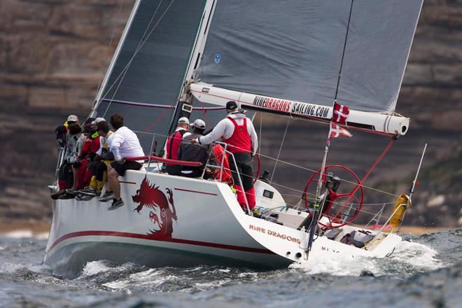 Sydney Short Ocean Racing Championship 2013 -<br />
NINE DRAGONS ©  Andrea Francolini / MHYC http://www.afrancolini.com/